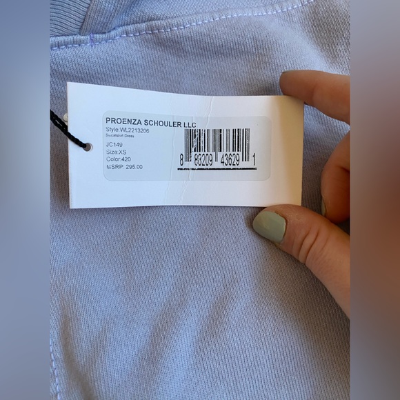 Proenza Schouler Sweatshirt Dress NWT - Picture 4 of 7